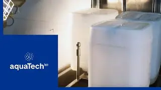Plastic Container Washing Machine - Aquatech-BM Custom Washing setup for Large Plastic Containers