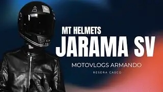 RESEÑA CASCO  MT JARAMA SV 2025 |REWIEV MOTOVLOGS ARMANDO|