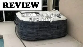 INTEX PureSpa Greystone Deluxe Review: 6-Person Spa with App Control 2025