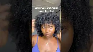 Eco Gel Curl Definition Test#naturalhair#curlyhair#haircare#type4hair#tutorial#sharonscrown#fyp#fyp