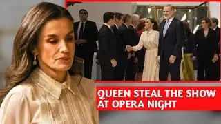 Queen Letizia's Elegant Opera Night: Fashion, Culture, and Royal Grace!