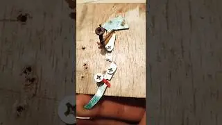 Handmade semi auto trigger mechanism #shorts