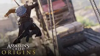 Assassin's Creed Origins - Parkour & Free Running Compilation