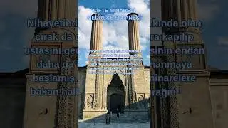 &Ccedil;ifte Minareli Medrese Efsanesi #tarih #osmanlı #selcuklu #erzurum #hikaye #keşfet  #destan #efsane