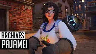 Overwatch Archives 2018 | Mei Pajamei Skin In-Game + Highlight Intros | Uprising/Retribution