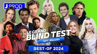BLIND TEST DES ABONNES 100% ARTISTE - BEST-OF 2024 - JPROD ACTIVITY