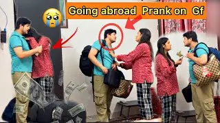 Going Abroad Prank on Wife || Richu got emotional || Prank goes wrong || #nikkrichavlogs #prank