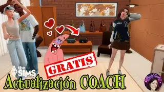Chusmeando la Actualización de #thesims4 GRATUITA Coach❤️ está GENIAL 🤗