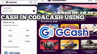 How to Cash in Codacash (codashop) using Gcash | Art Jhay