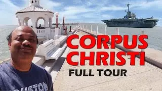 Corpus Christi | Best beaches of America | USA Travel Guide hindi vlog | by car from Houston