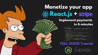 Code Checkout Page with Stripe, React.js and Node.js with Express | Full-Stack app