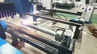 Plasma Cutter Machine for Cutting Round Tube