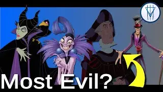 Top 5 Most EVIL Disney Villains
