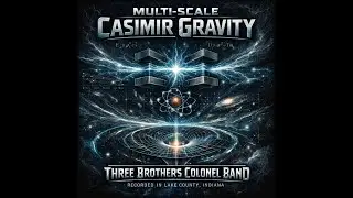 Multi-Scale Casimir Gravity from Quantum Gaps to Cosmic Flows v1