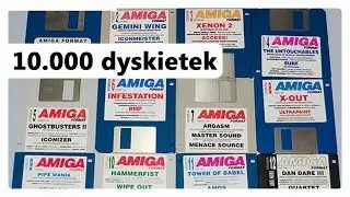 Największa kolekcja 10.000 dyskietek na Amiga - Bamiga Sector One
