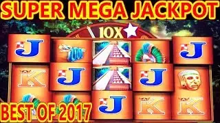 ⭐️ SUPER MEGA JACKPOT HANDPAY ⭐️ BEST OF 2017 PT 4 HIGH LIMIT SLOT MACHINE