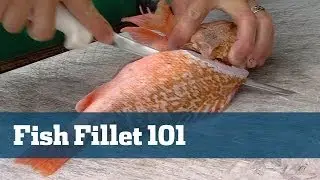 How To Fillet - Florida Sport Fishing TV - Simple Process Demonstrated on Blackbelly Rosefish