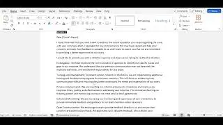 Client Escalation  Reply Email Part 1