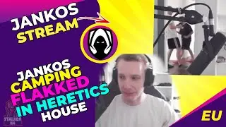 Jankos CAMPING FLAKKED in Heretics Gaming House 👀