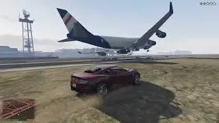 GTA 5 AIRPORT CAR CHASE  | Red indian