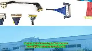micro coaxial cable DXF for UAV gimbal micro-coax 30 pin computer cable micro coax cable assembly Me
