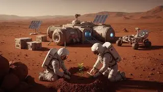 Life on Mars Begins Here: The Moment We Put Seeds in Martian Soil