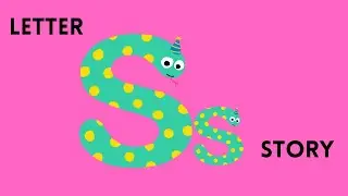 Group 1 Letter S Jolly Phonics story for kids with animations | Alphabet Story | Alphabet Sound