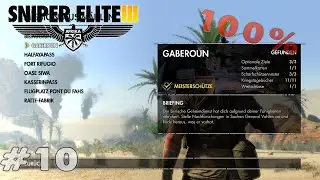Sniper Elite 3  #10 Gaberoun 💎100%  |No Commentary|
