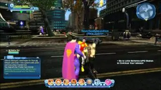 DC Universe Online PS3 Gameplay - Lowbie Bounties/World PvP NML