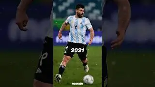 15 Years of Sergio Aguero in International Football 🇦🇷 ⚽️💫 #aguero #goals #evolution #ballondor