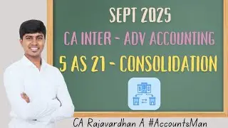 Консолидация Q5 | Сентябрь 2025 г. Продвинутые бухгалтерские решения | CA Intermediate |