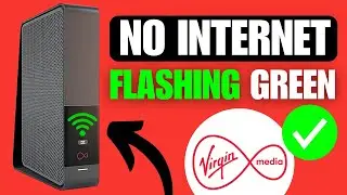 Как исправить мигающий зеленый индикатор Virgin Media Hub (нет подключения к Интернету)