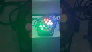 Waterproof 18pcs LED Par light#stagelight #washlight #dj #events #events #factory