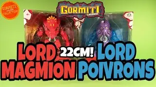 GORMITI LEGENDS UNBOXING RECENSIONE - LORD POIVRONS & LORD MAGMION GIGANTI - GIOCHI PREZIOSI 2022