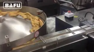 rotary bowl feeding flow wrapping line, automated packaging machine,aligner feeder flowpack machine