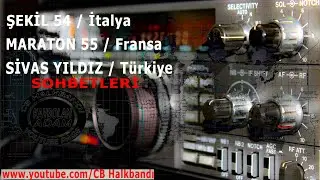 CB Telsiz Görüşmesi | TÜRKİYE/ İTALYA ve FRANSA Arası