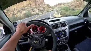 LIMIT testing / bugeye wrx touge run POV