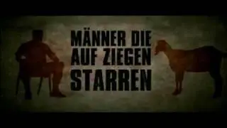 M&auml;nner, die auf Ziegen starren