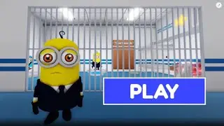 MINION PRISON LAB Escape: IMPOSSIBLE Stealth Challenge! #roblox #gameplay #minions #obby