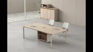 Office furniture in simple color schemes
