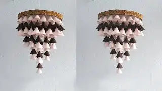 DIY Paper Jhoomer || How to make Paper Wall hanging || Home decoration ideas