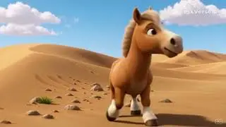 Harvey is happy #song #baby #horse #love #admire #nature #sky #happy #enjoy #engllish #fun