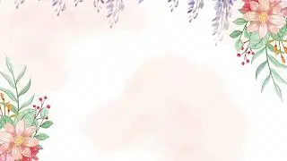 FLORAL Wedding HD BACKGROUND  | WhatsApp Wedding Invitation Video Template ALTECH STUDIOS | 2025