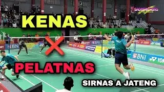KENAS ADI Pangeran Tarkam🔥Di Tantang Pelatnas PBSI di Sirnas A Jateng 2025