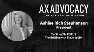 Ashlee Rich Stephenson SiriusXM POTUS The Briefing with Steve Scully