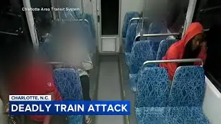 Surveillance released after Ukrainian woman stabbed to death on train in Charlotte, North Carolina