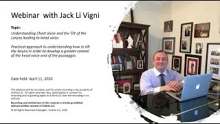 Trailer Webinar with Voice Instructor Jack Li Vigni