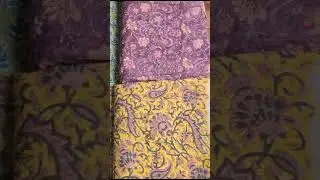 HAND BLOCK PRINTED COTTON RUNNING FABRIC