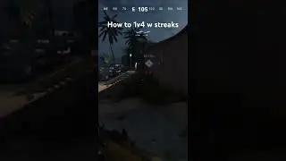 How To 1v4 With Streaks Only!! 🛫🛫 #shorts #cod #coldwar #ranked