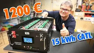 15 kWh CATL Akku f&uuml;r NUR 1200&euro; - DIY PV-Speicher zum Kampfpreis! 😳